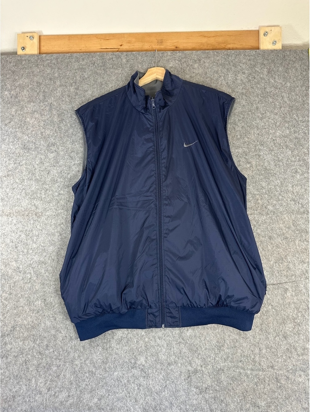 Vintage Nike reversible zip vest Mens size 2XL